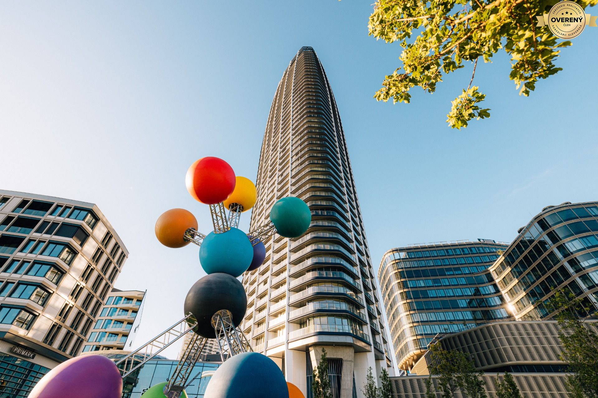 NUERA︱EUROVEA TOWER - Penthouse 4-izbový s výhľadom na Dunaj, 44.p.