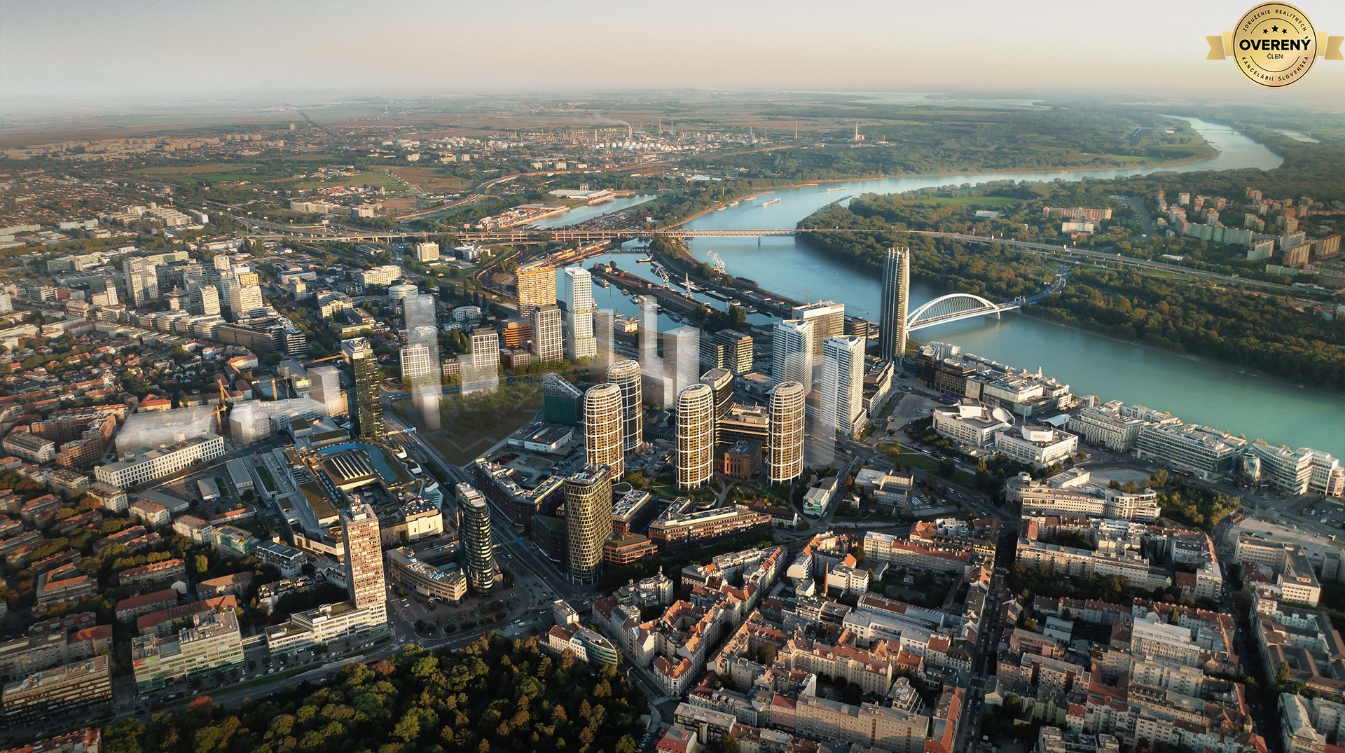 NUERA︱DOWNTOWN YARDS - 2i byt do vnútrobloku, 52m² + 9m² lodžia, 8np. 