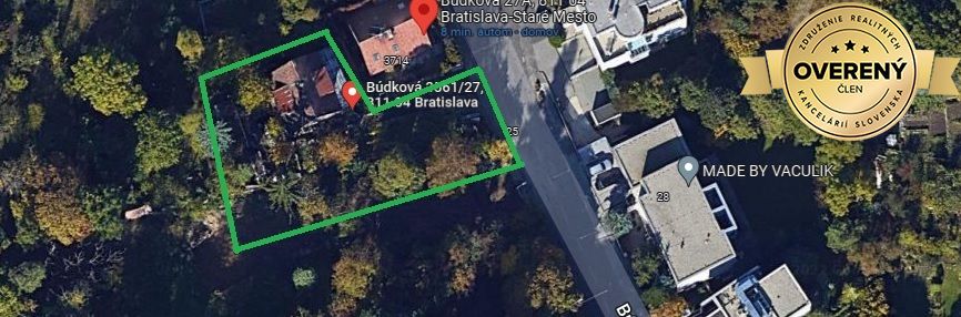 NUERA | PREDAJ -Lukratívny pozemok so starším domom pri Horskom parku